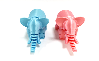 فیل با پرینتر سه بعدی